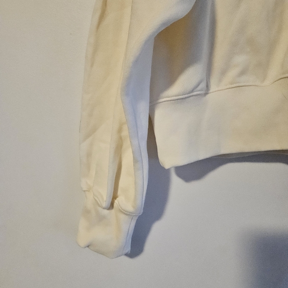 NWT Old Navy Bagel Babe Cream Sweatshirt - Picture 7 of 8